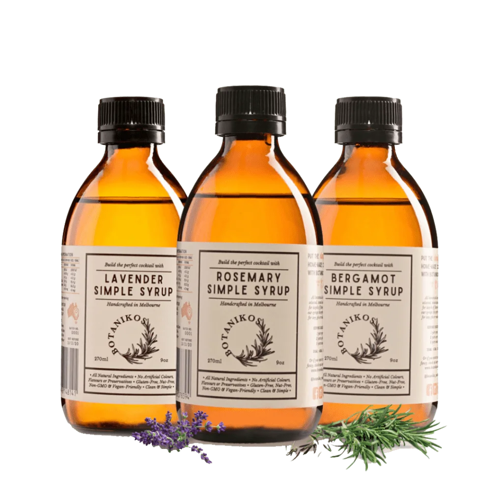 Botanikos syrups - transparent background