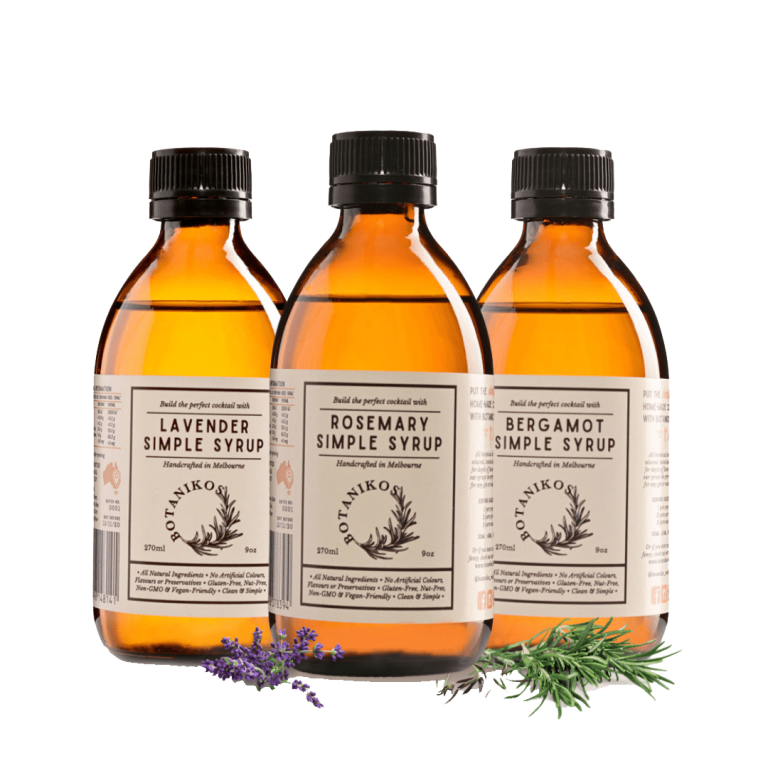 Botanikos Cocktail Syrups for the Perfect Gin Australia