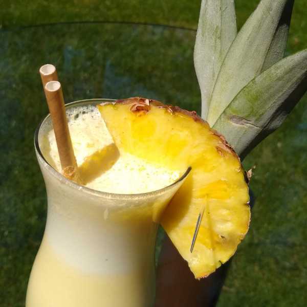 Pineapple gin cocktail