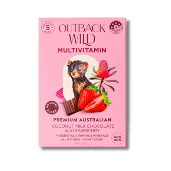 Multivitamin Strawberry Wellness Chocolate