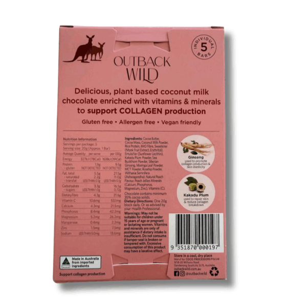 Wellness Chocolate Collagen Peach